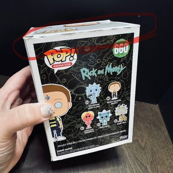 Funko Pop! Animation- Rick and Morty, Death Crystal Morty #660 - Picture 5 of 7